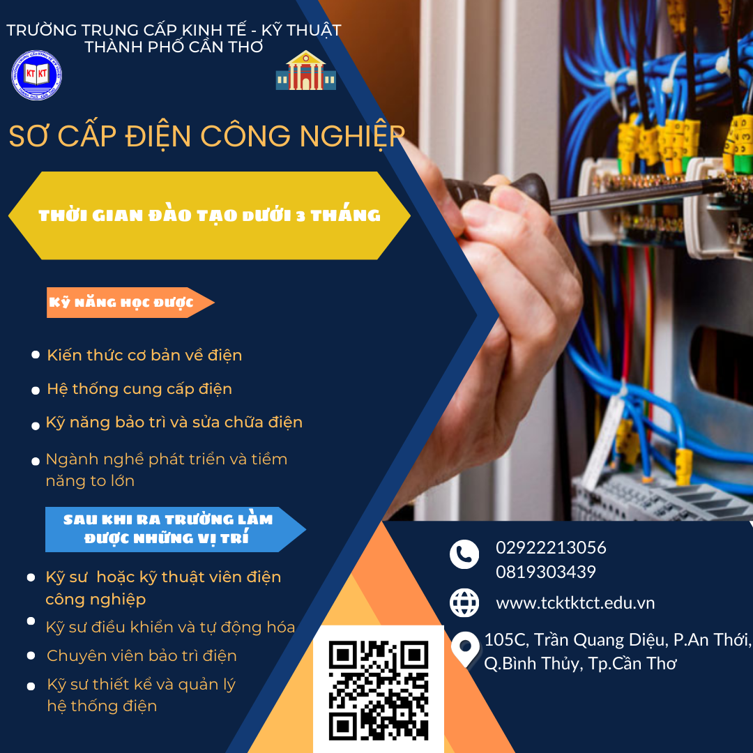 Chứng chỉ sơ cấp Điện công nghiệp